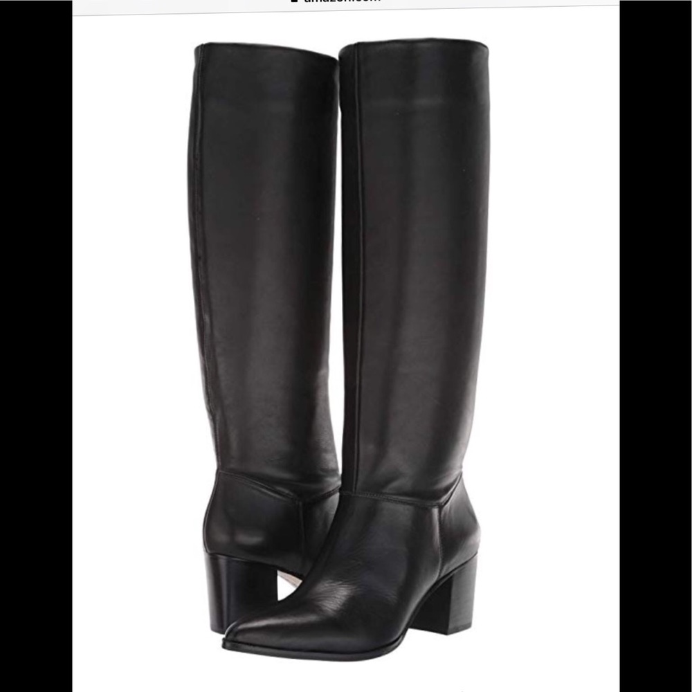 Soul society Black leather DaniLynn riding bootsz9